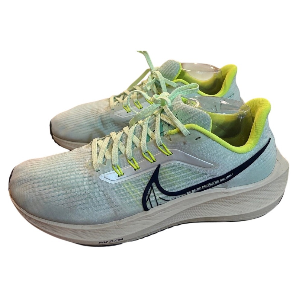 Nike Air Zoom‎ Pegasus 39 Sneakers Men 12 Barely Green Volt Shoes Low DH4071-301